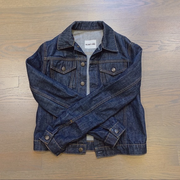 Helmet lang striped denim jacket - Picture 4 of 12